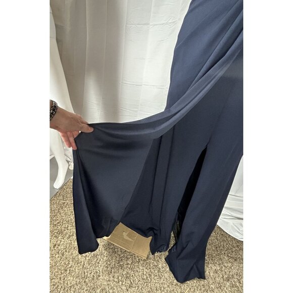 Simply Brand Dark Navy Blue Prom, Formal, Bridesmaid Dress, Long, Size 3X, NWT - Picture 4 of 7